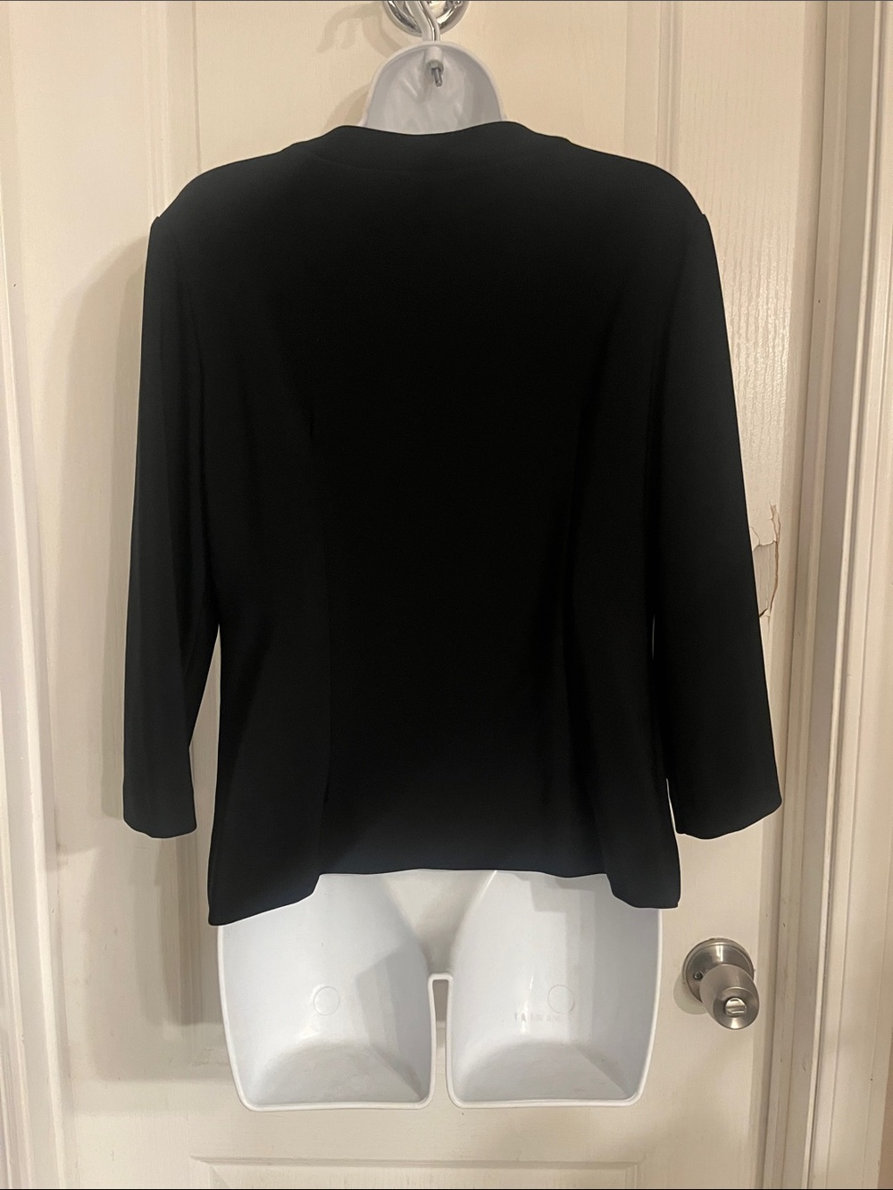 Joseph Ribkoff Colorblock Zip Front Jacket - size 12 - Picture 3 of 8